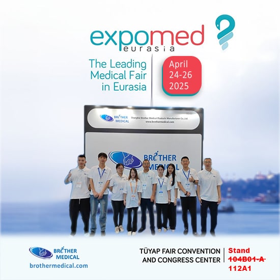 ध्यान! भाई मेडिकल नया बूथ स्थान expomed 2 पर